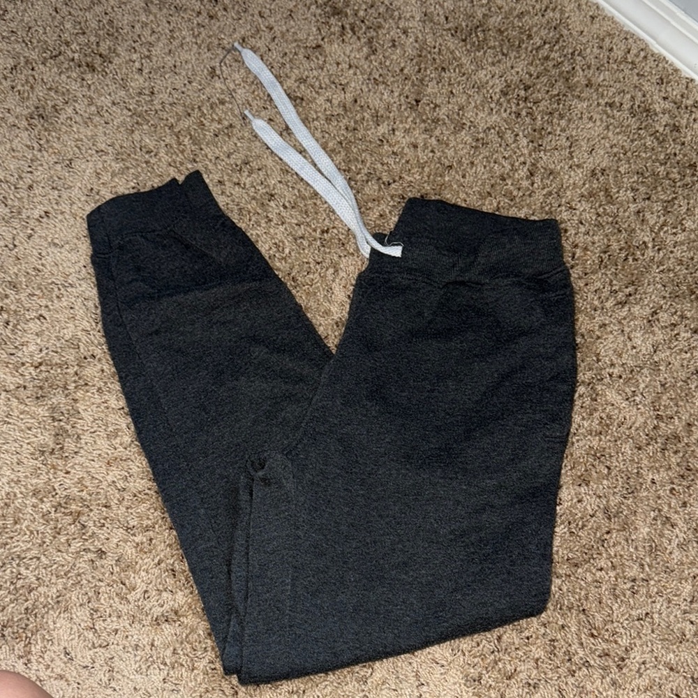 Black Performance Track Pants with Stretchy Fit